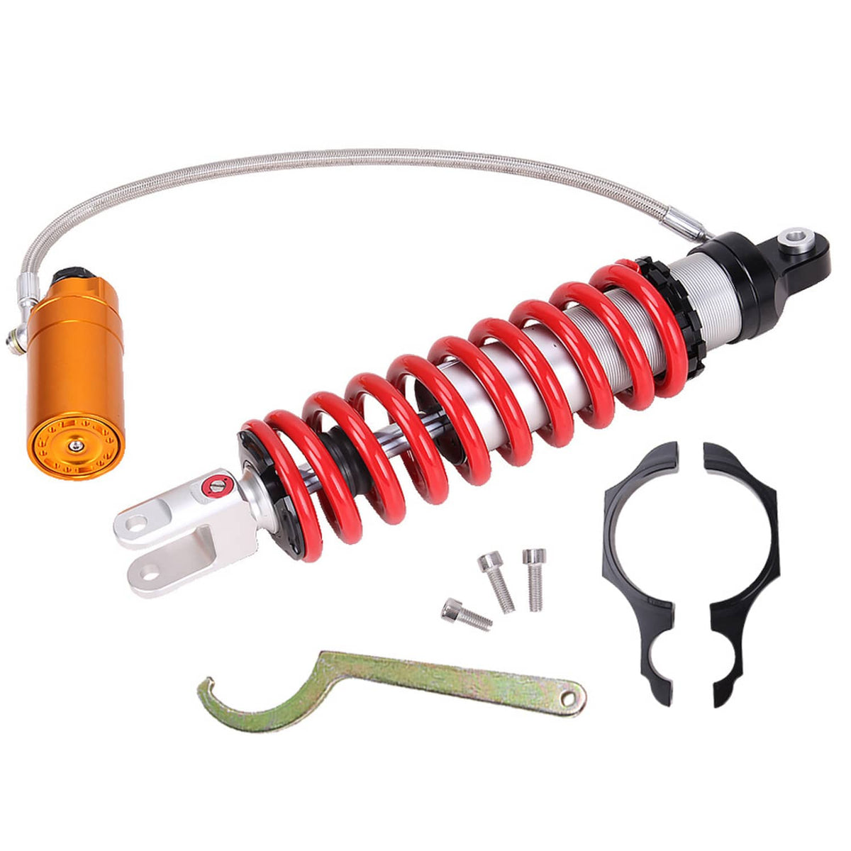 Solidspare Adjustable Rear Shock Suspension Kit For Suzuki Z400 QuadSport LTZ400 2003-2014