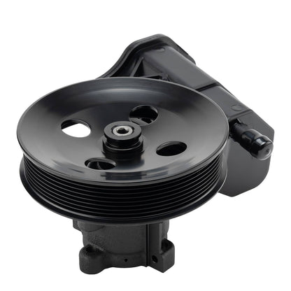 Solidspare Power Steering Pump w/ Reservoir & Pulley For 2003-2007 Dodge Ram 2500 3500