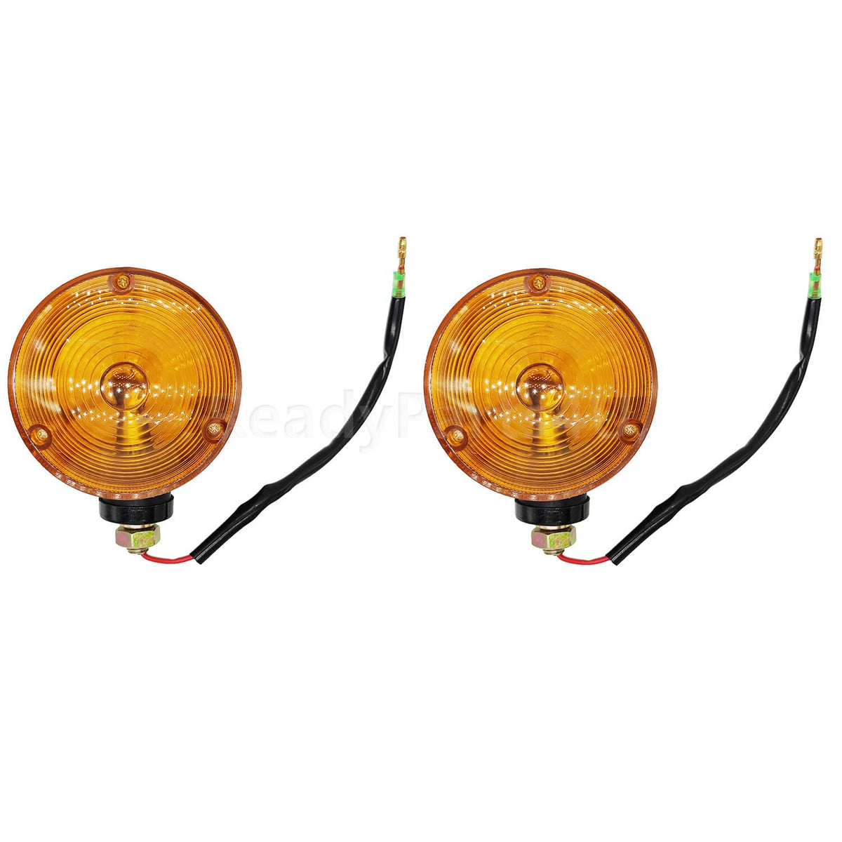Solid Spare 2 X Hazard Lamp Fit for Kubota L3400DT/HST L3200F L3200H L3301DT L3301F L3301H