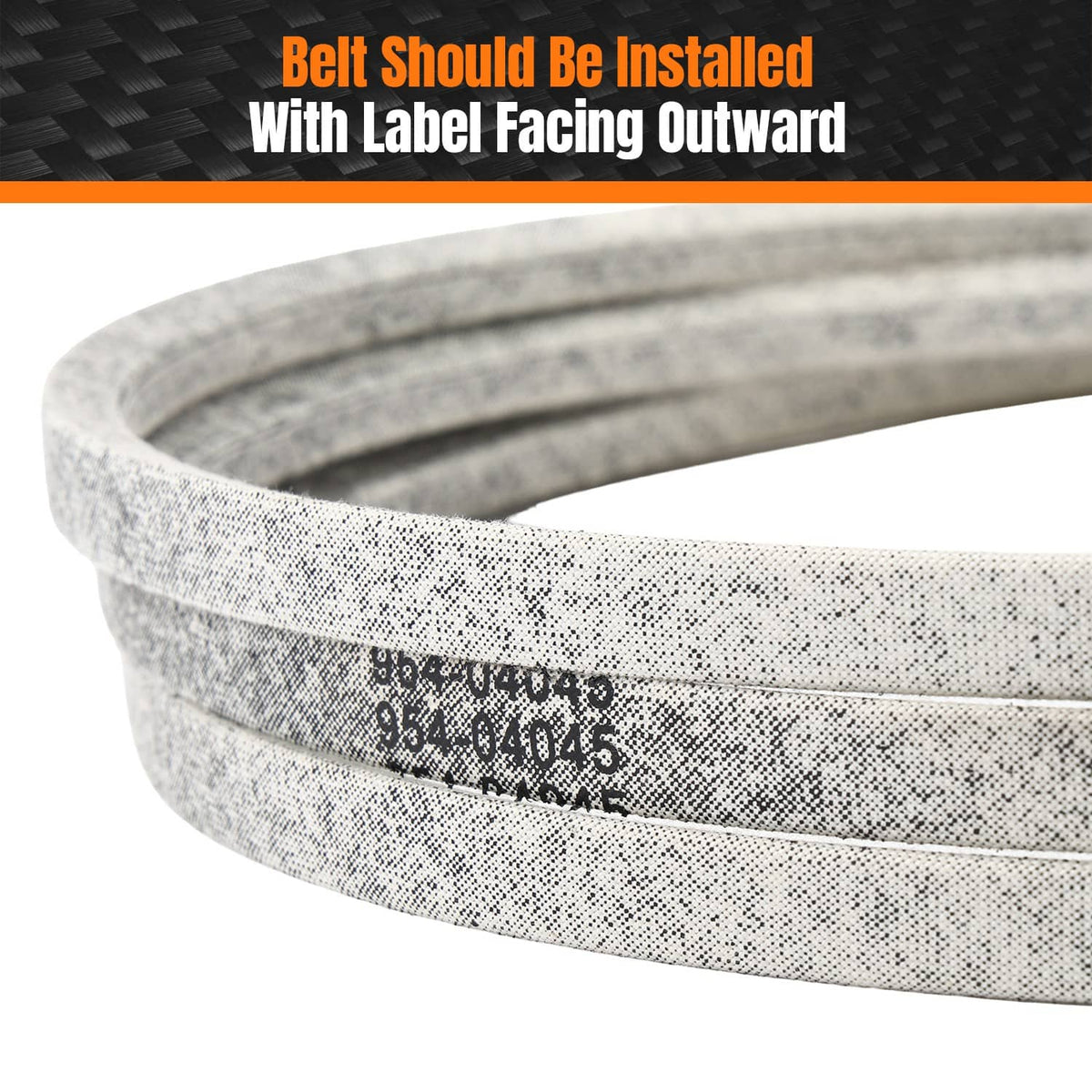 Solidspare 954-04045 Deck Belt For Toro LX420 LX425 LX426 LX427 LX423 Troy Bilt Bronco MTD