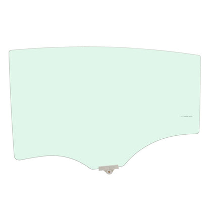 Solid Spare Rear Left Door Window Glass Driver Side For 2014-2018 Kia Forte 4 Door Sedan