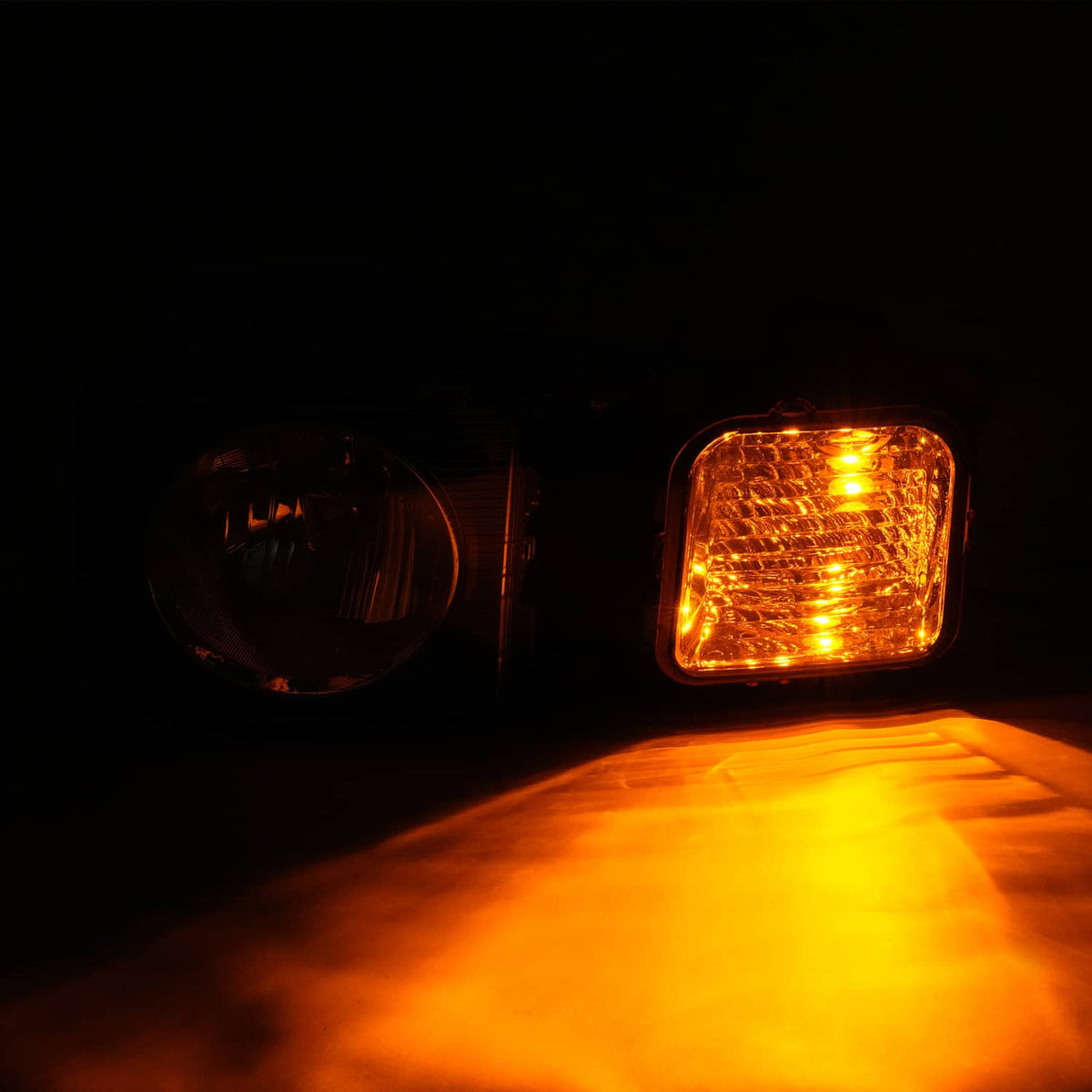 Solid Spare Headlight Set For Hummer H3 2006-2010 H3T 2009-2010 # HU2502100 # HU2503100