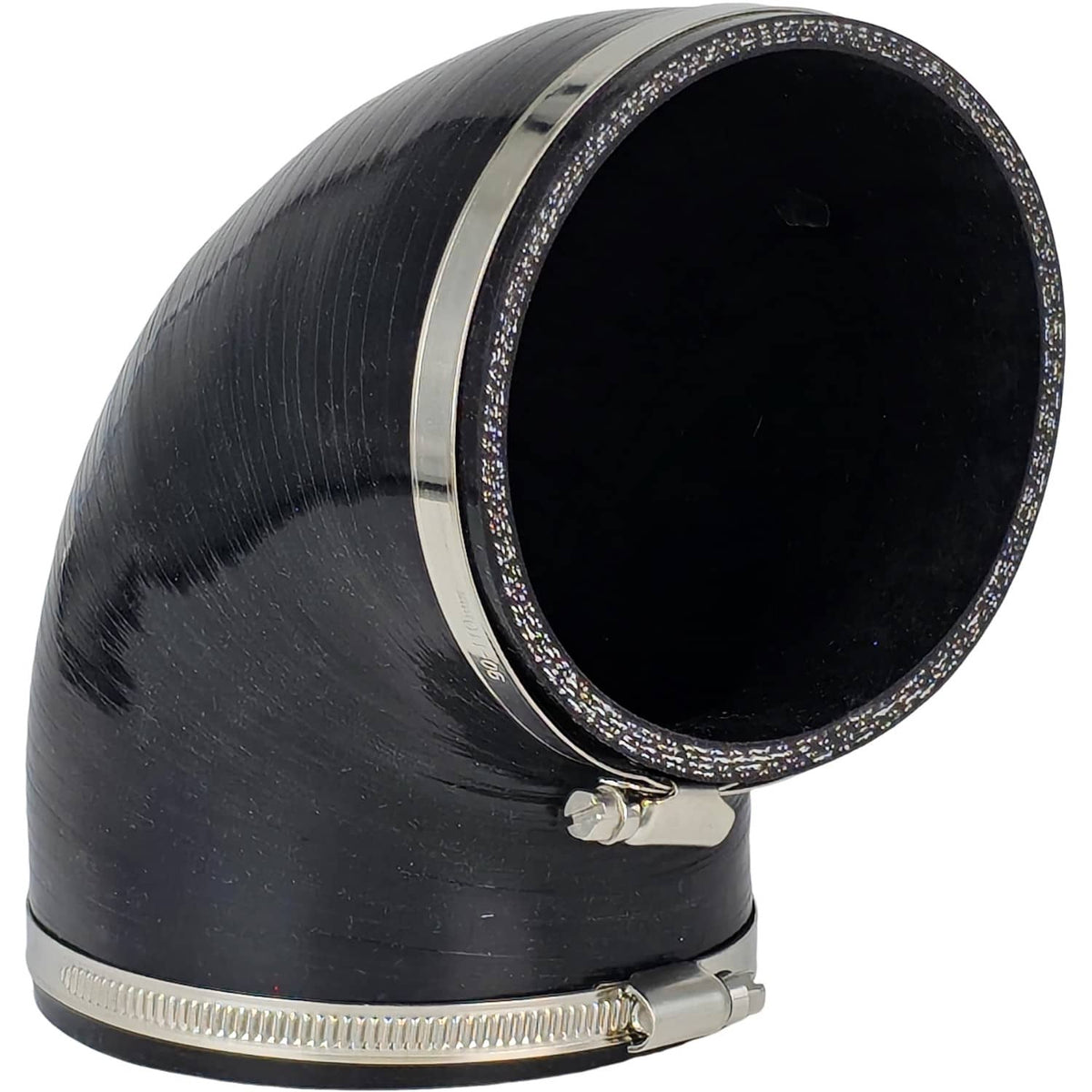Solid Spare 90 Degree 4" 102mm Elbow Turbo Intercooler Intake Silicone Coupler Hose Black