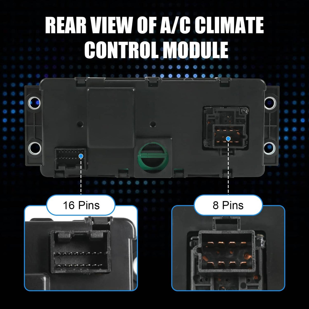 Solidspare A/C Climate Control Module Panel NEW For Mack Truck 2008-2018 25110700 20992943