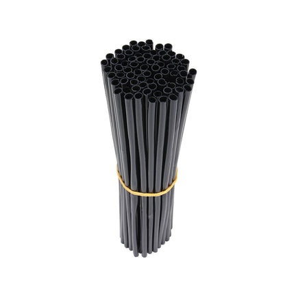 Solidspare 72PCS Black Motorcycle Bike Spoke Skins Covers Wraps Wheel Rim Guard Protector