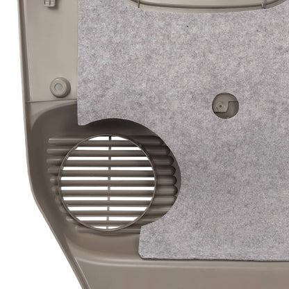 Solid Spare For GMC Topkick/ Chevrolet Kodiak Front Driver Interior Door Trim Panel Neutral