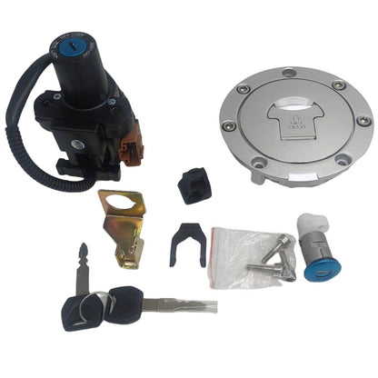 Solidspare Ignition Switch Fuel Gas Cap Seat Lock Key For Honda CBR 1000RR CBR 600RR