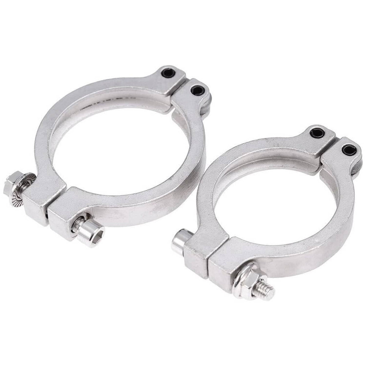 Solidspare 60MM V-Band Flange Clamp Wastegate EWG Waste Gate 10 & 18 PSI Spring Kits Black