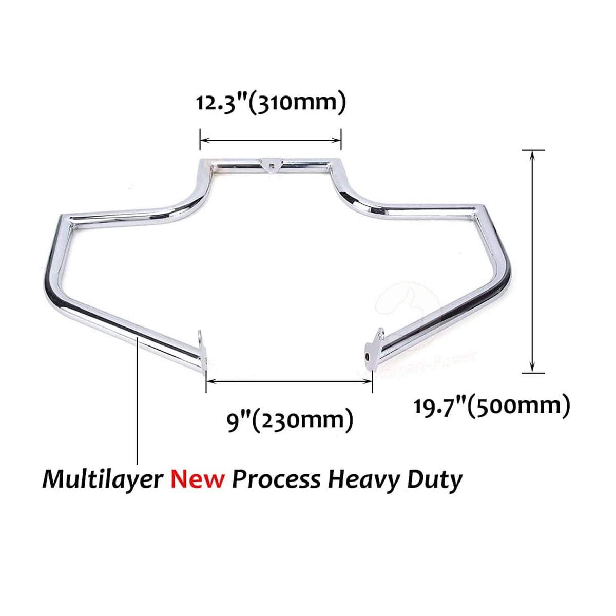 Solidspare Engine Guard Highway Crash Bar for 2000-2017 Harley Softail FLSTF FLSTC FLSTN
