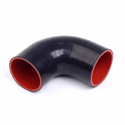Solidspare 3" inch 90 Degree 76mm Elbow Silicone Hose/Intake/Intercooler Pipe Turbo Coupler