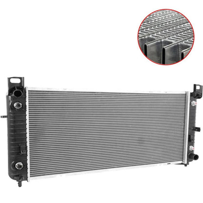 Solidspare 34'' Radiator for Chevy Silverado Suburban Tahoe GMC Sierra 1500 Yukon 15841571