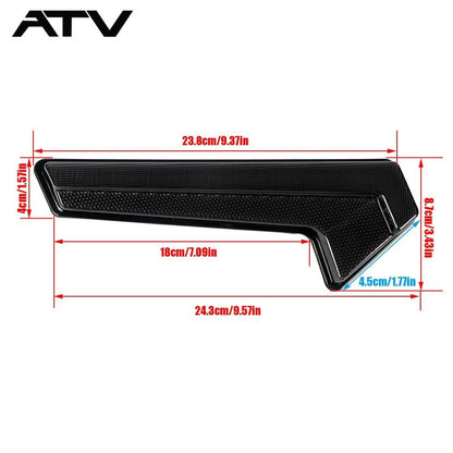 Solidspare For Polaris RZR XP 1000 XP TURBO S 2019-2023 UTV Smoked LED Tail Brake Lights