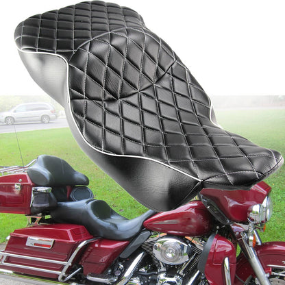 Solidspare Driver Passenger Seat For Harley Touring Electra Glide Classic 1997-2007