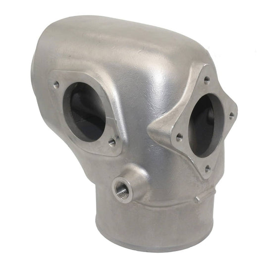 Solid Spare Stainless steel Elbow for Volvo Penta D4-180 / D4-320 Replaces 21684826 3884701