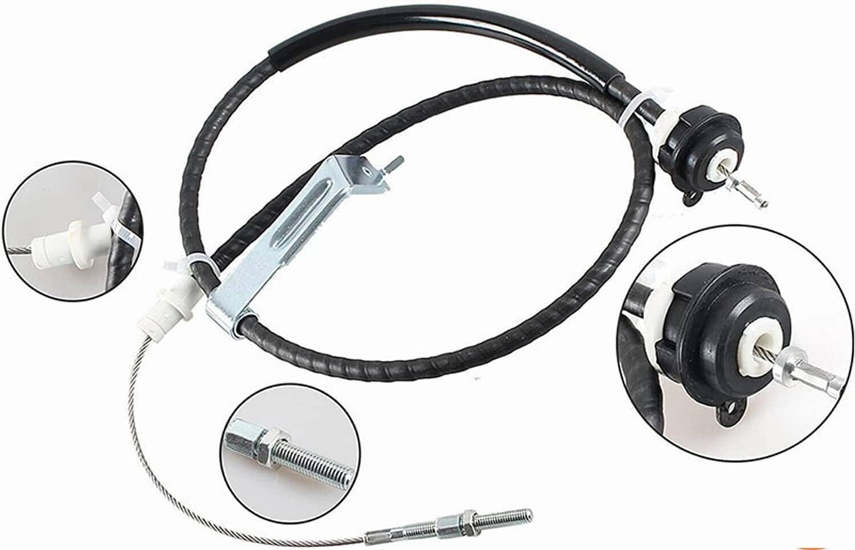 Solidspare New Replacement Adjustable Clutch Cable for 1979-1995 Mustang 5.0 LX GT New