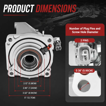 Solidspare Rear Differential Viscous Coupler Coupling For 11-18 TOYOTA Sienna 41303-28013