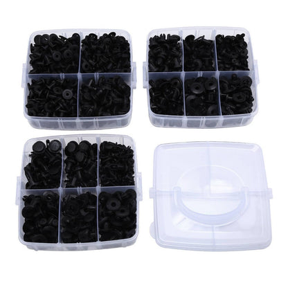 Solidspare 750 Pcs Car Retainer Clips Auto Fasteners Push Trim Clips Pin Rivet Bumper Kit