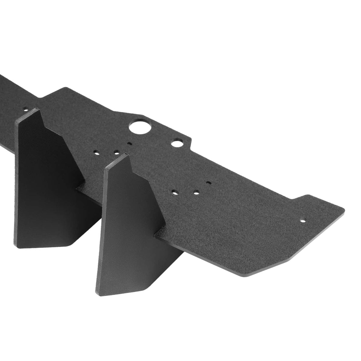 Solid Spare Black Rear Bumper Winglet Splitter Diffuser Fin For 2015-21 Subaru WRX STI