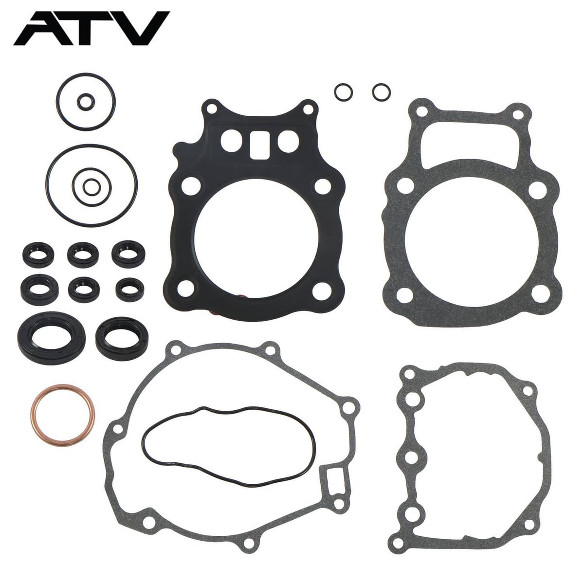 Solidspare 808867 Complete Gasket Kit+Oil Seal For Honda TRX 350TE Rancher ES 2000-2006 new
