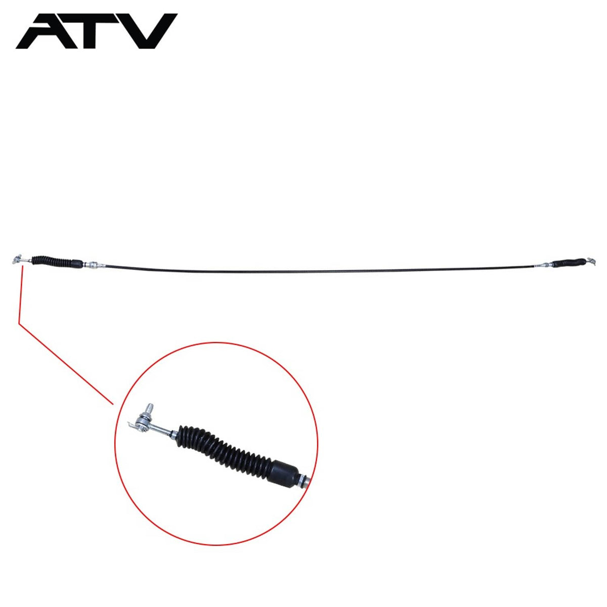 Solidspare Shift Cable For Arctic Cat 2014 2015-2017 Wildcat Trail Sport Replace 0487-089