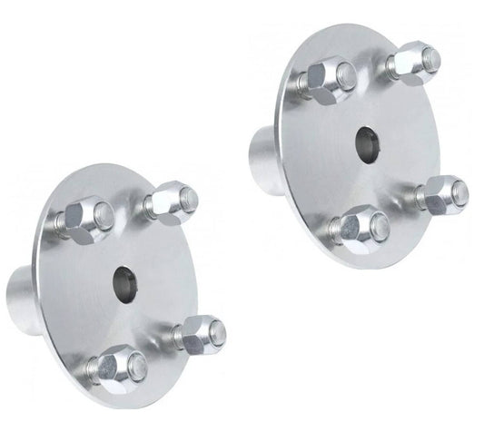 Solid Spare (2) 4" x 4" Lug Hub 1" to 3/4" Step-Down for American Sportswork 3170 Dragonfly