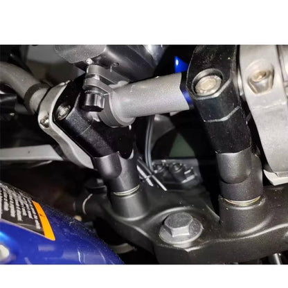 Solid Spare 2pcs 7/8" 22mm Handlebar CNC Motorcycle Riser Mount Clamp Adapter Increased 38mm