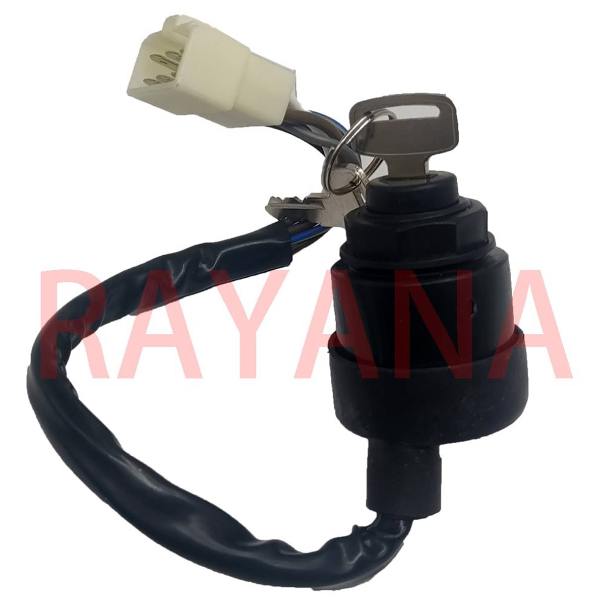 Solidspare US Ignition Key Switch for Kawasaki Mule 600 610 Mule 4000 Mule 4010,27005-0011