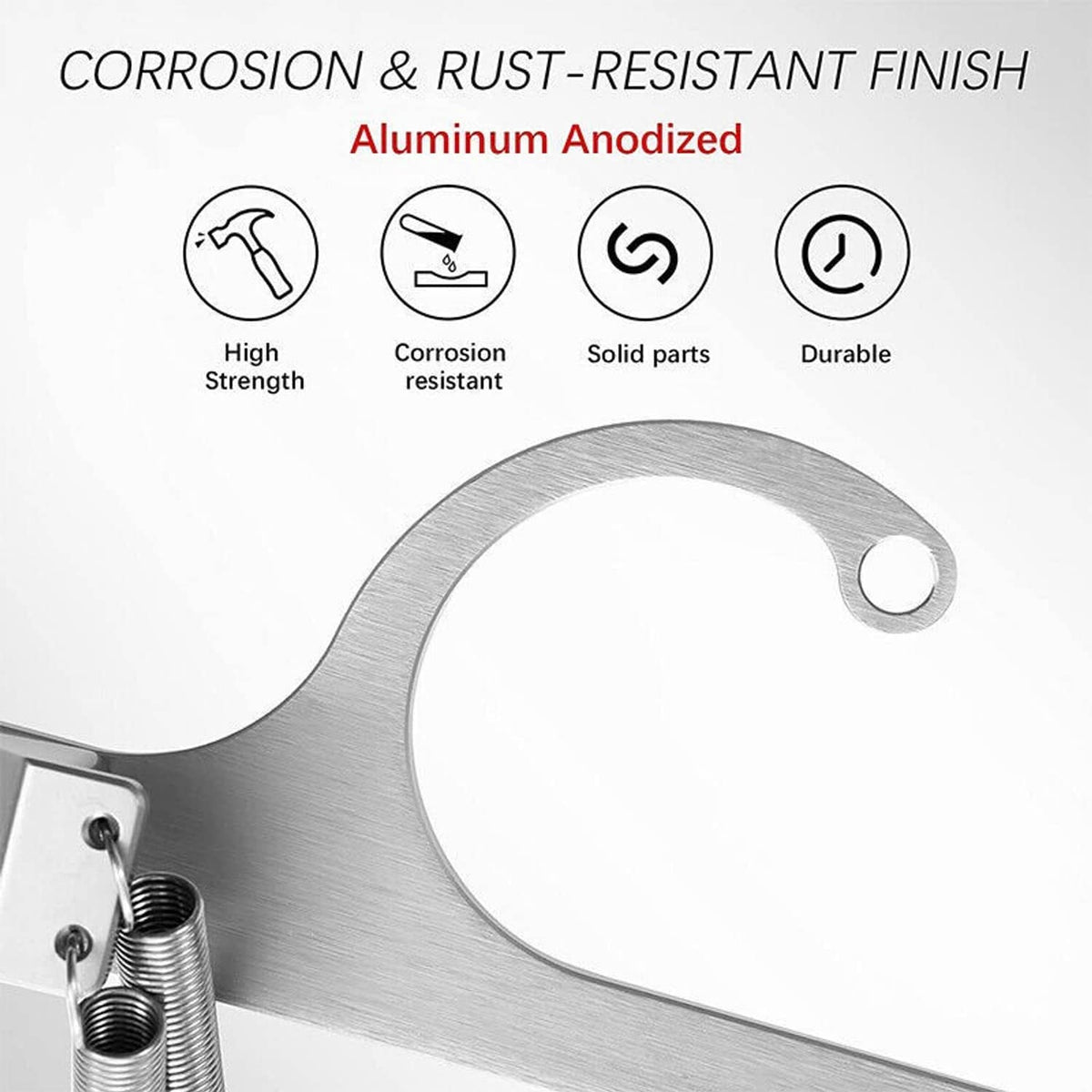 Solidspare Aluminum Throttle Cable Carb Bracket For Holley 4150 4160 Carb 350 400 SBC New