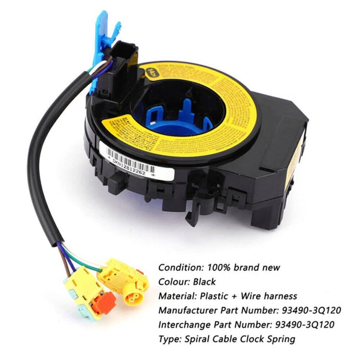 Solidspare Car Clock Spring Fits For Hyundai 2009-2014 Sonata 2011-2014 Elantra DOHC-MPI