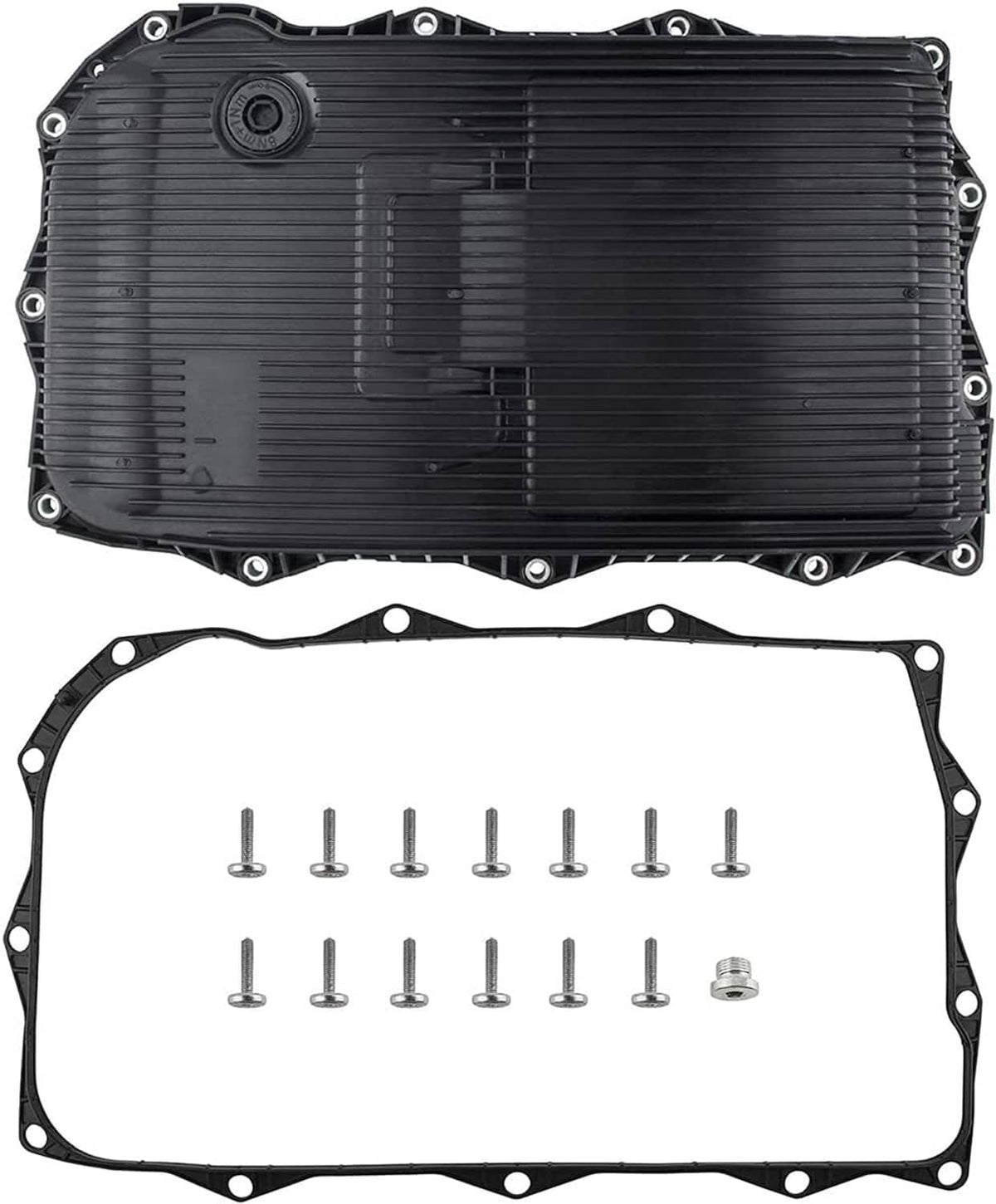 Solidspare For 8 Speed BMW Automatic Transmission Oil Pan & Filter & Gasket & Bolt Kit New