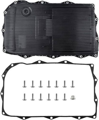 Solidspare For 8 Speed BMW Automatic Transmission Oil Pan & Filter & Gasket & Bolt Kit New