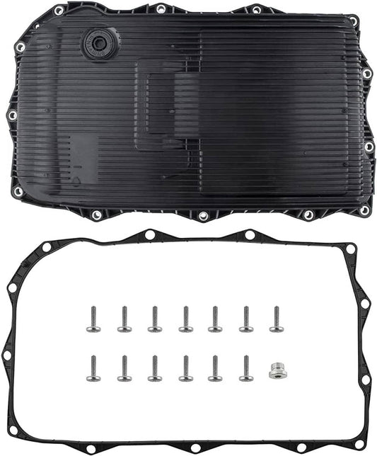 Solidspare For 8 Speed BMW Automatic Transmission Oil Pan & Filter & Gasket & Bolt Kit New