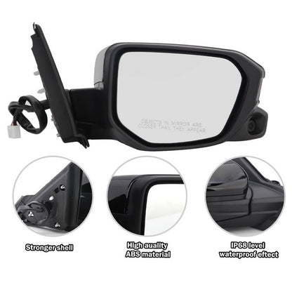 Solidspare NEW Right Side Mirror 11 Pins For Honda Civic 2016-2021 w/ Camera Power Heated