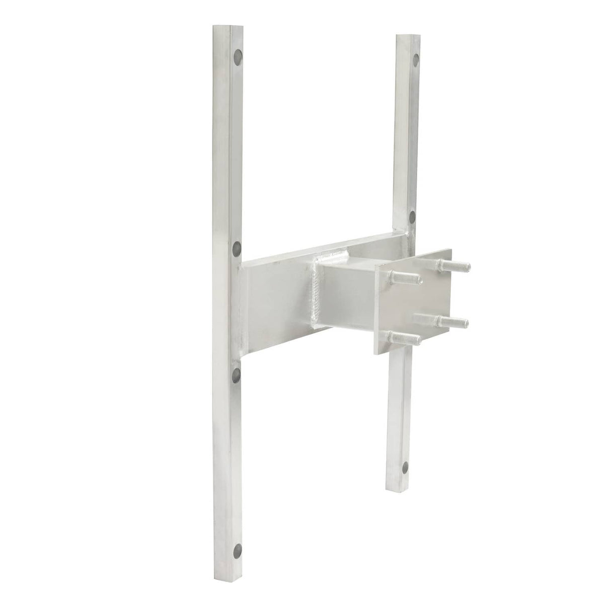 Solidspare Aluminum H-Mount Trailer Spare Tire Carrier For 6-Lug Wheels w/Mounting Hardware