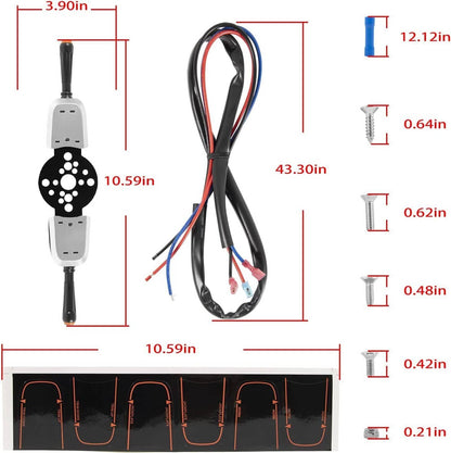 Solid Spare For SeaStar Pro Trim/Jack Plate Control Switch PT2000P-1P, Steering Helm Mount