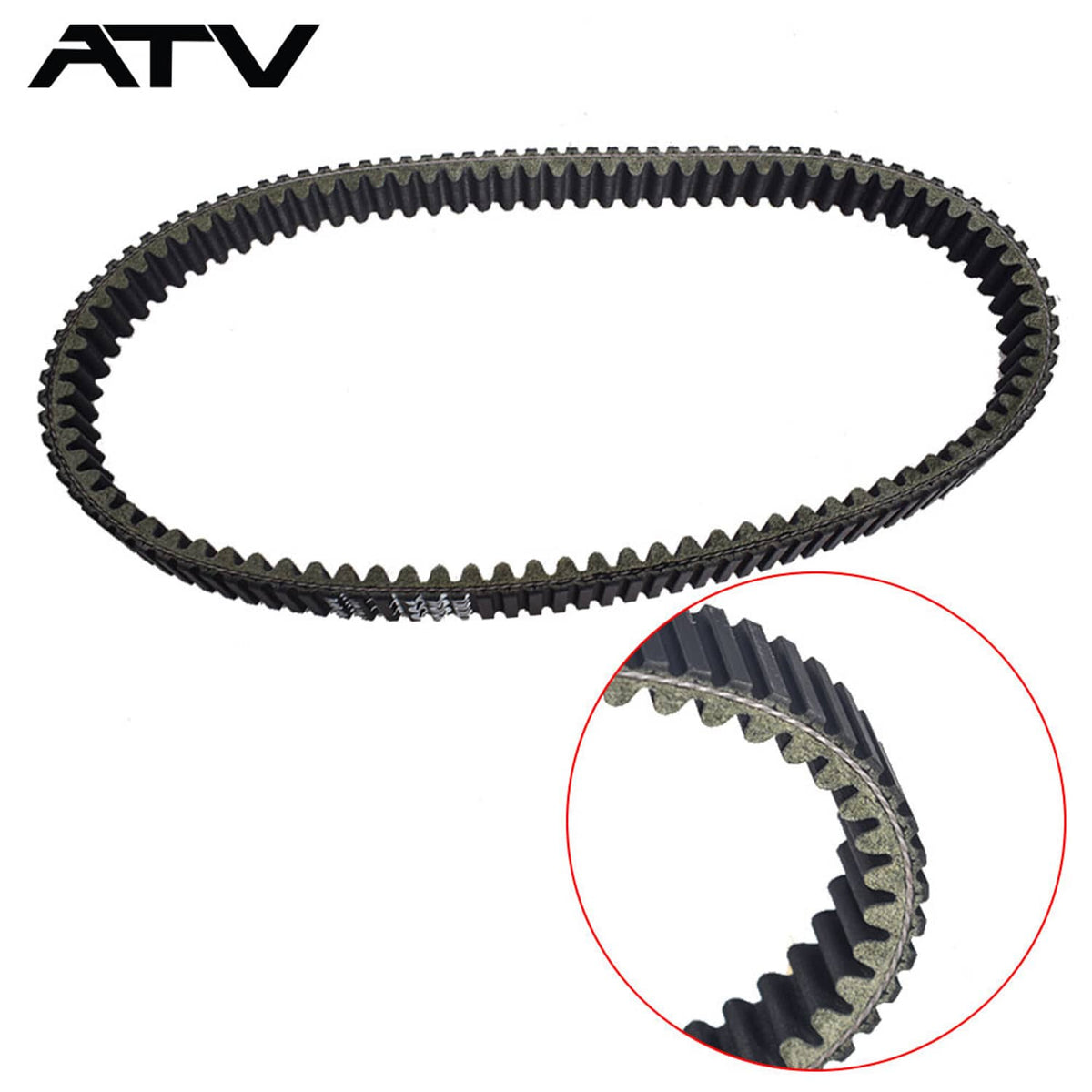Solidspare Generic Drive Belt for Polaris Sportsman 500 HO  2003-2007 / 3211091 3211095