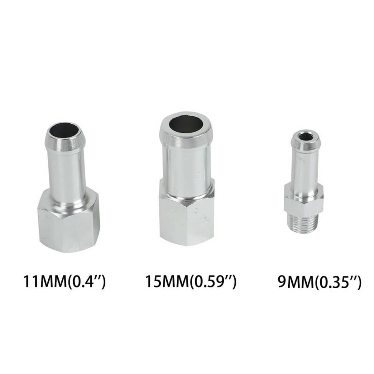 Solidspare Universal Car 2.5L Aluminum Water Coolant Radiator Overflow Recovery Tank Bottle