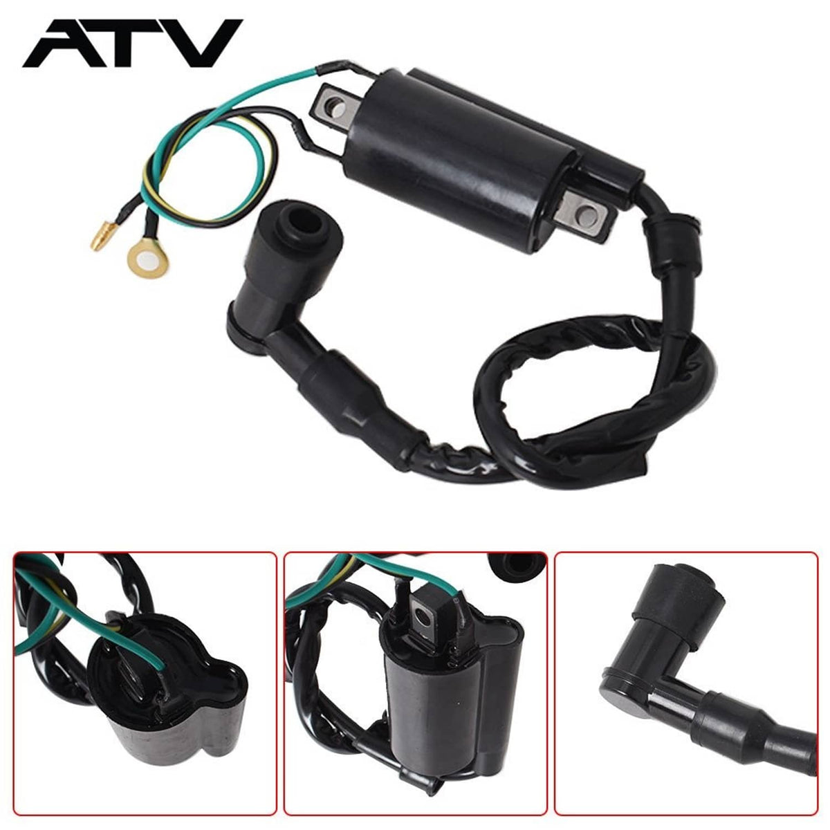 Solidspare Ignition Coil For Honda 400 400EX TRX400EX Sportrax 1999-2007 30500-HN1-003