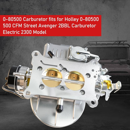 Solidspare 2BBL Carburetor 500 CFM Electric Choke For Holley Street Avenger 2300 #0-80500