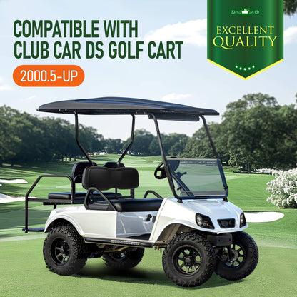 Solidspare For Club Car DS 2000.5-up Golf Cart Front Seat Back & Bottom Cushion Assembly