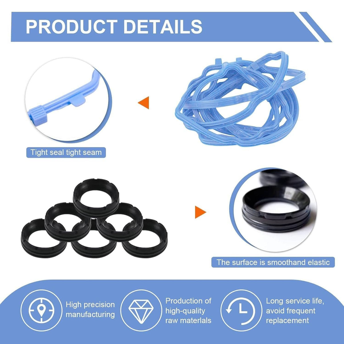 Solidspare Valve Cover Gasket Kit VS50805R For Chrysler Dodge Jeep Ram 11-16 3.6L DOHC 24V