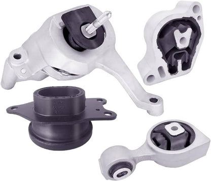 Solidspare Engine Motor Transmission Mount Kit For Nissan Altima 2007-2015 L4 2.5L Auto CVT