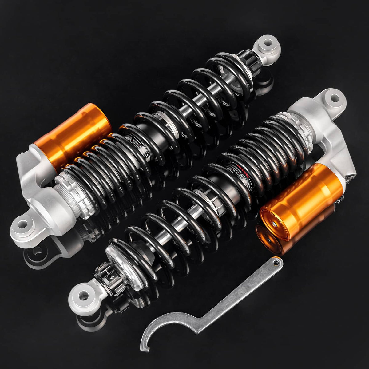 Solidspare PERFORMANCE FRONT SHOCKS ABSORBERS SET FOR YAMAHA BANSHEE 350 YFZ350 1987-2006