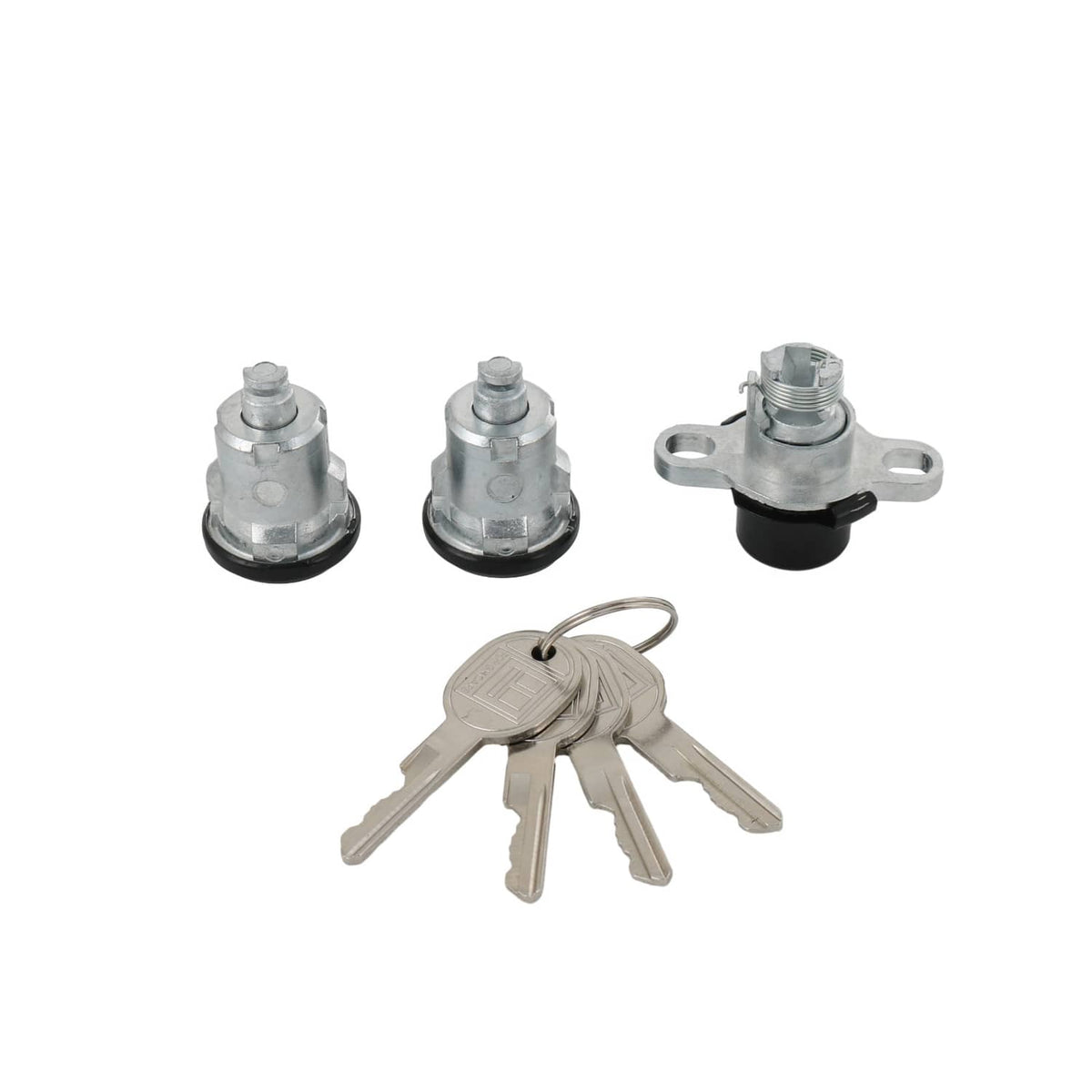 Solidspare Black Doors & Hatch Lock Cylinder Set PY472 For 1993-2002 Camaro Firebird