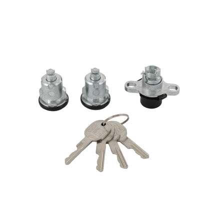 Solidspare Black Doors & Hatch Lock Cylinder Set PY472 For 1993-2002 Camaro Firebird