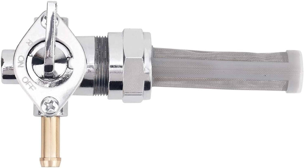 Solid Spare Right Spigot 22mm Gas Tank Petcock Fuel Shutoff Valve Switch for Harley 62167-81