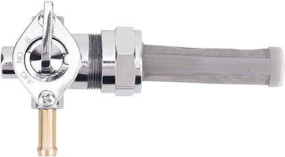 Solid Spare Right Spigot 22mm Gas Tank Petcock Fuel Shutoff Valve Switch for Harley 62167-81