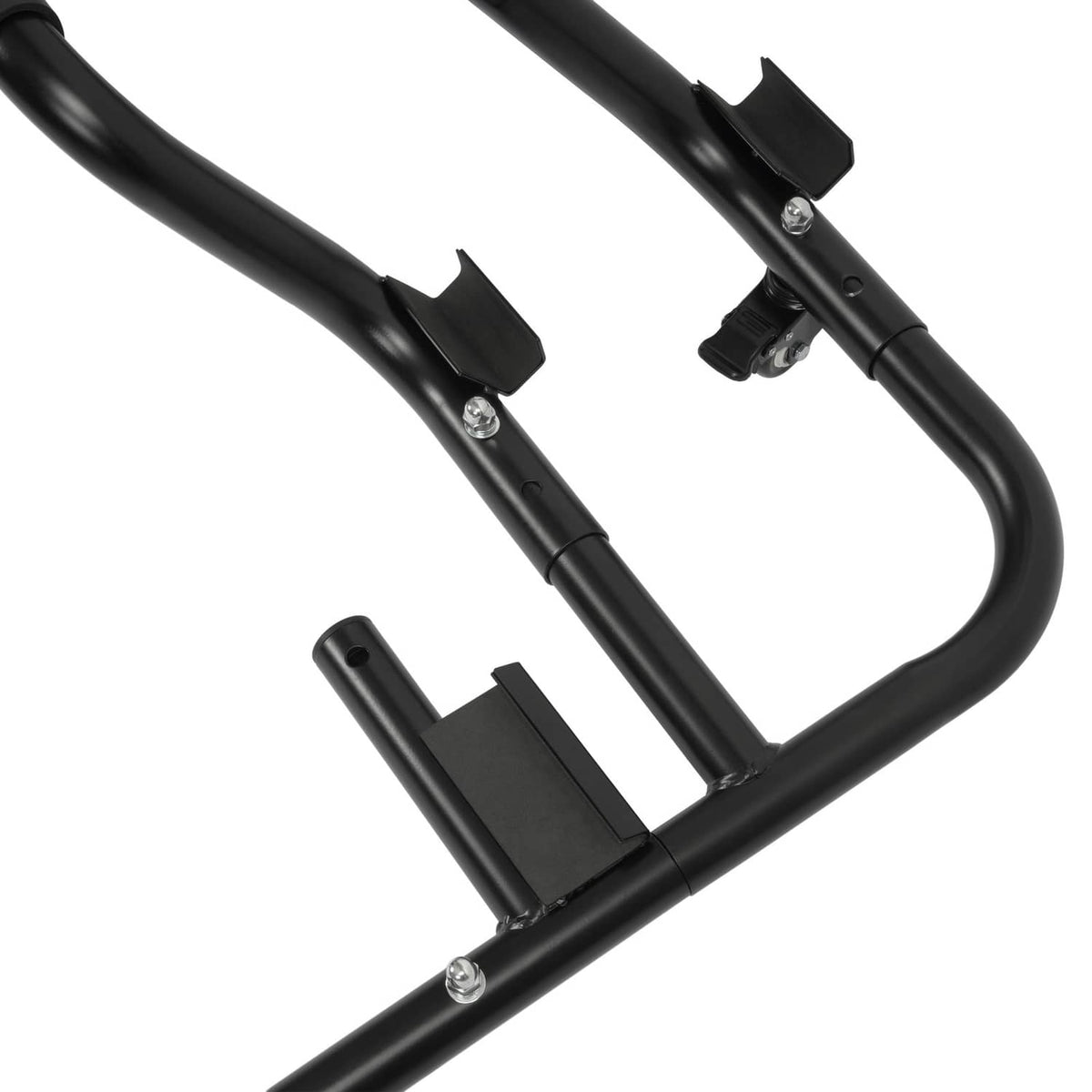 Solid Spare Hardtop Storage Rack For Jeep Wrangler CJ-7 YJ TJ JK JL 1976-2025 Powder Coated