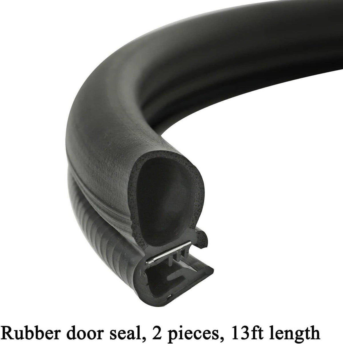 Solidspare New Front Door Window Run Sweep Felts Weatherstrip Seals Kit for Chevy GMC Truck