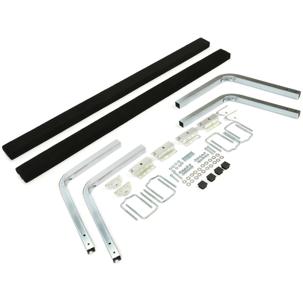 Solidspare Adjustable Boat Trailer Bunk Board Guide-on 61" Feet Rail w/Brackets Kit